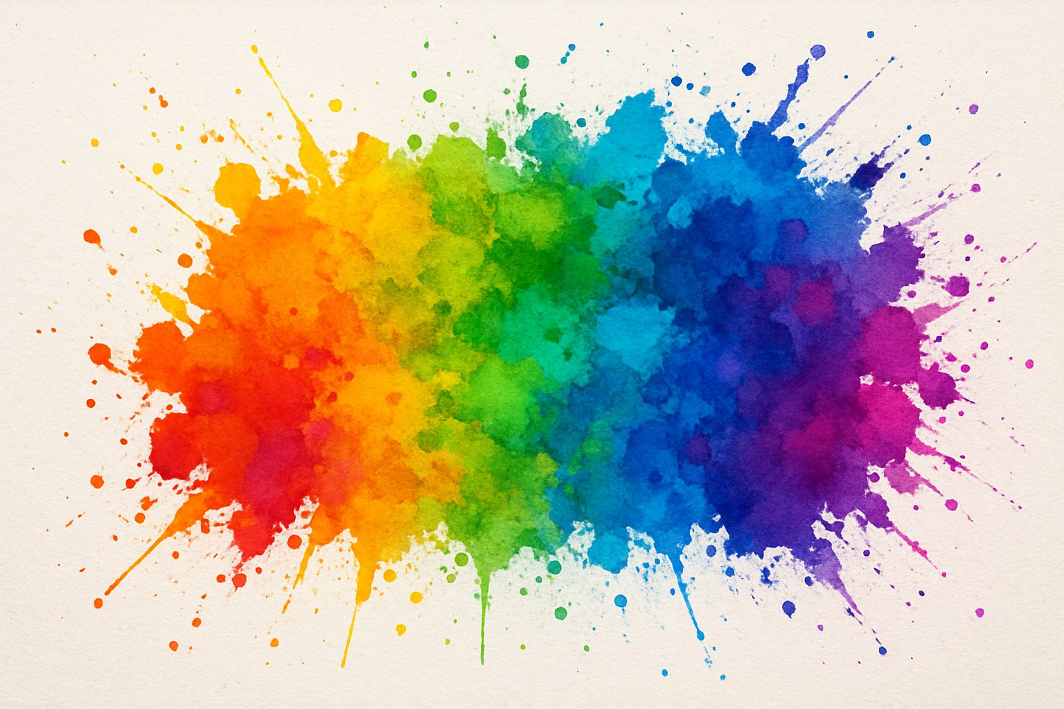 Vibrant paint splash background